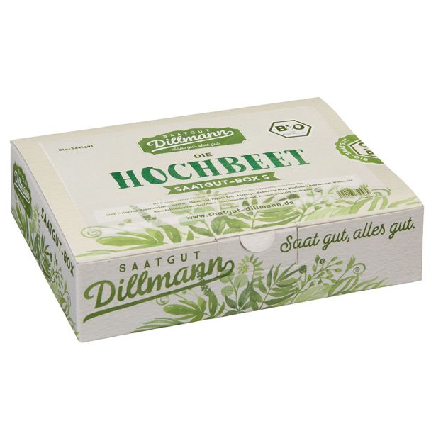 Dillmann BIO Hochbeet Saatgut Box S