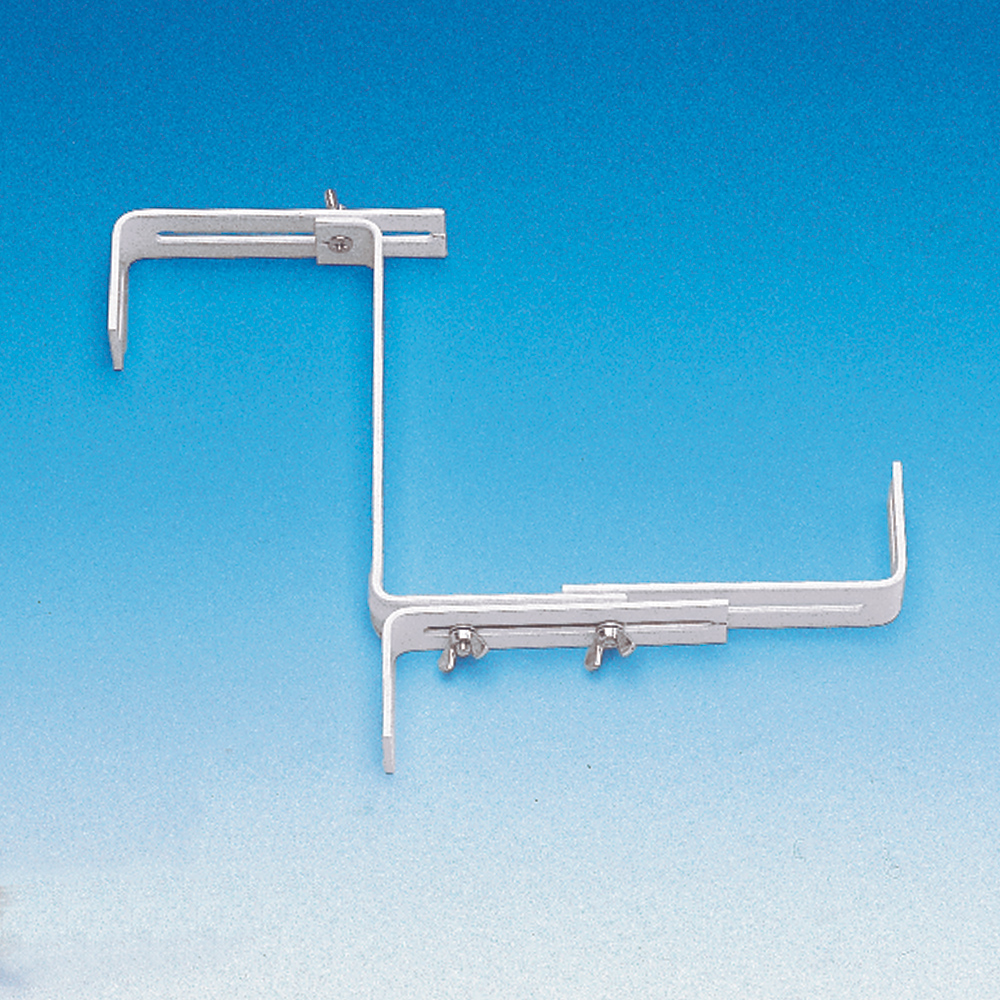 BlumenkastenHalter UNIVERSAL, weiß Balkonkästen Pflanzgefäße