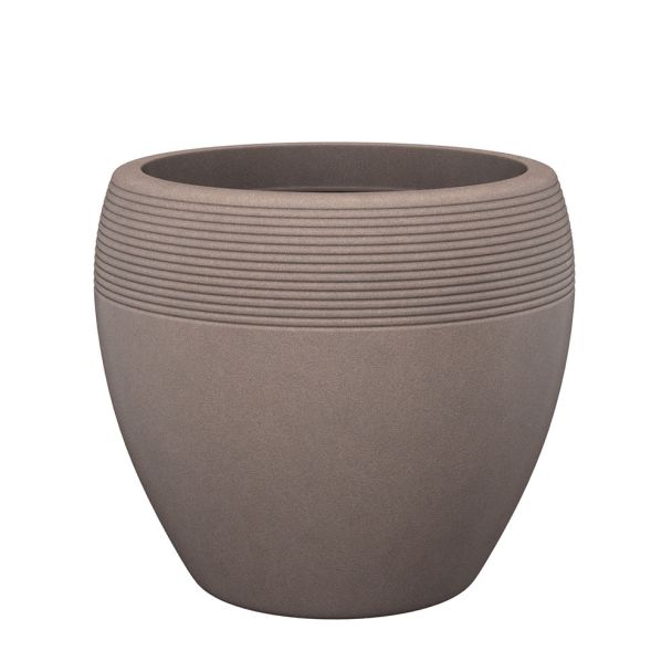 'Lineo®' Taupe-Granit 30 cm Pflanzgefäß