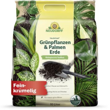 NeudoHum Grünpflanzen- & PalmenErde - 10 l (1 L / € 0,70)