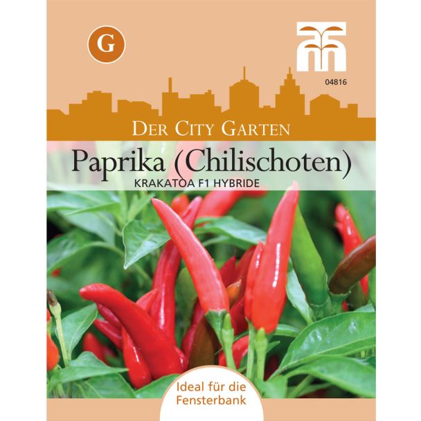 Paprika (Chilischoten) Krakatoa F1 Hybride