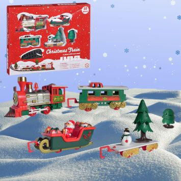 Weihnachtszug (22-teilig und batteriebetrieben)