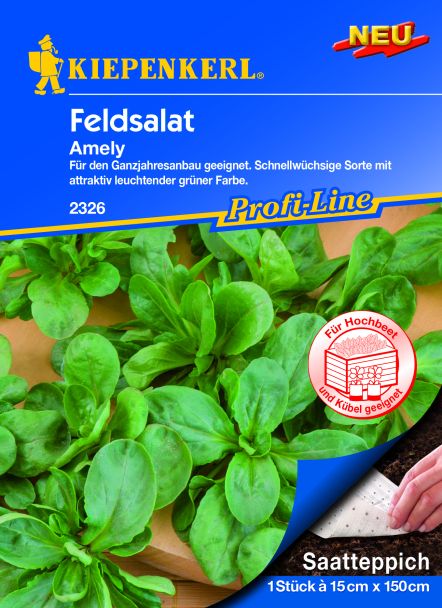 Feldsalat Amely - Saatteppich