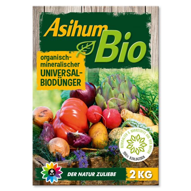 Asihum Bio Universaldünger 2 kg (1 kg / € 5,00)