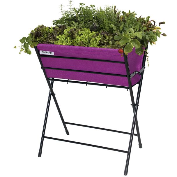 Hochbeet 'VegTrug', poppy beere (65 x 40 x 79 cm)