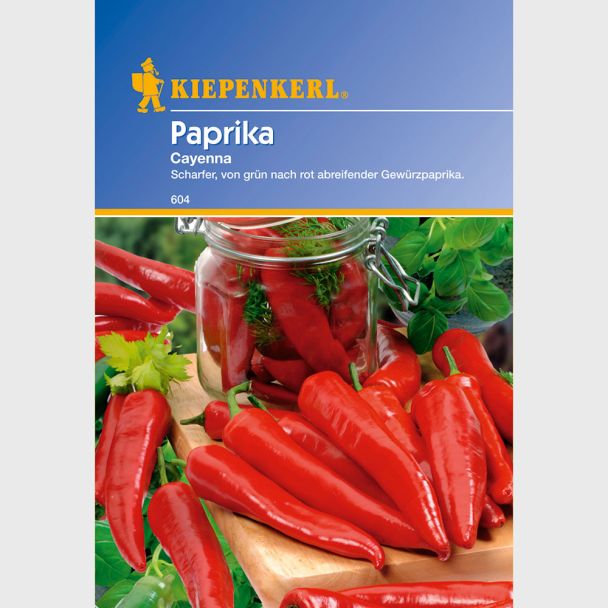 Paprika 'Gewürzpfeffer Cayenna'