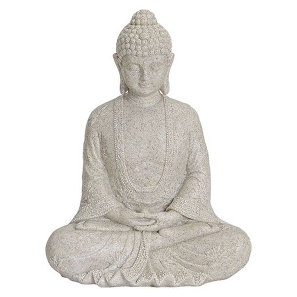 Buddha, 19 x 13 x 23 cm, beige
