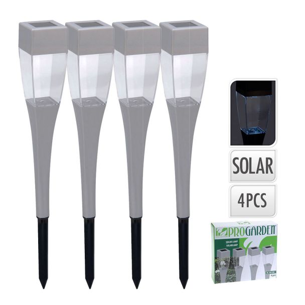 Solarlampe, 37,8 cm, 4er Set