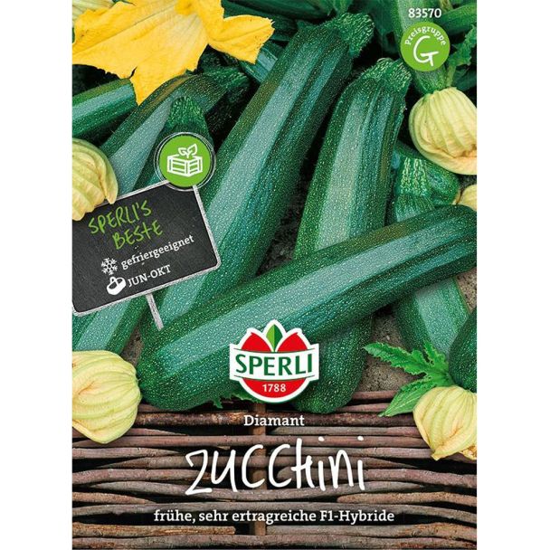 Sperli Zucchini 'Diamant'-F1