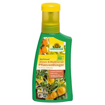 Bio Trissol® 'Zitrus- & MediterranPflanzenDünger' 250 ml (1 L / € 23,96)