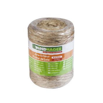 Jute-Schnur, 4 mm x 50 m, natur