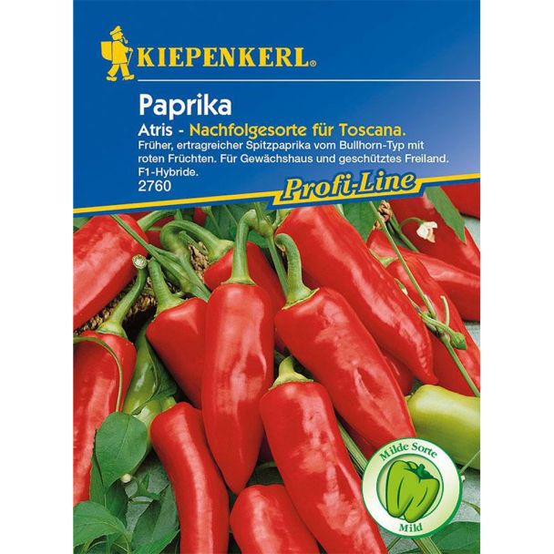 Samen Paprika 'Atris' - F1 Hybride