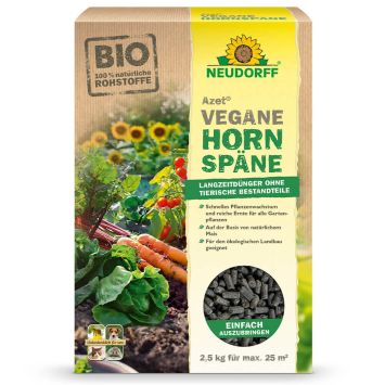 Azet® Vegane Hornspäne, 2,5 kg (1 kg / € 5,60)