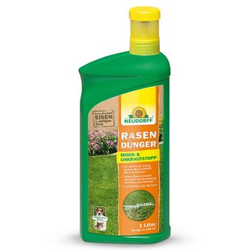 RasenDünger Moos- & UnkrautStopp flüssig, 1 Liter