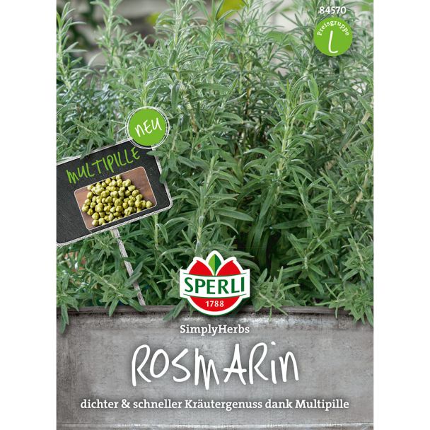 Rosmarin - SimplyHerbs Multipille - Saatgut