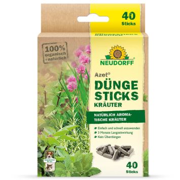 Azet® DüngeSticks für Kräuter, 40 Stück