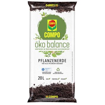 COMPO öko balance® Pflanzerde 20 Liter (1 L / € 0,50)