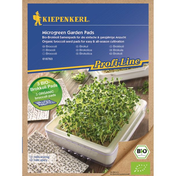 ProfiLine Bio Brokkoli Nachfüllpads für MicroGreen Garden