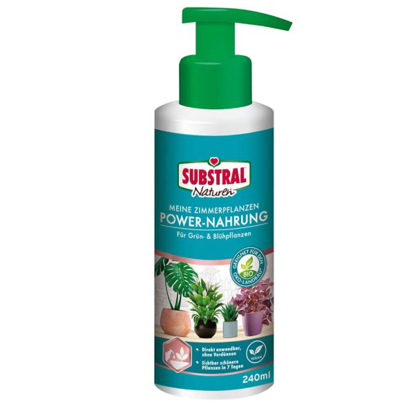 Substral Naturen® Meine Zimmerpflanzen PowerNahrung 240 ml (1 L / € 29,13)