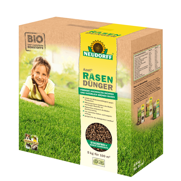 Neudorff Azet® RasenDünger, 5 kg (100 g / € 0,38)