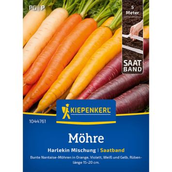 Saatband Möhren Harlekin Mischung, F1