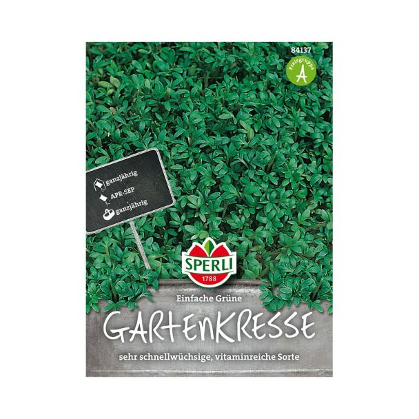 Gartenkresse 'Einfache Grüne'