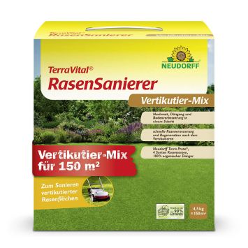 Neudorff TerraVital Rasensanierer Vertikutier-Mix, 4,5 kg (1 kg / € 8,11)
