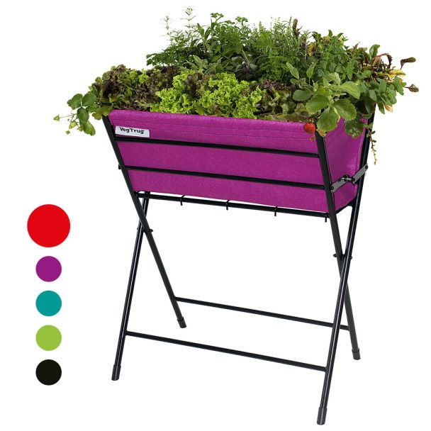 Hochbeet 'VegTrug', poppy rot (65 x 40 x 79 cm)