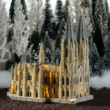 LuVille Kölner Dom, batteriebetrieben