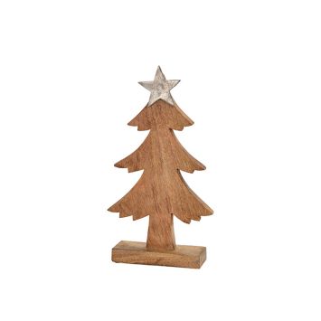 Baum aus Mangoholz mit Stern