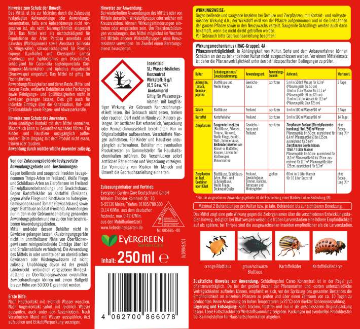 Substral Celaflor® Schädlingsfrei Careo® Konzentrat für Gemüse kaufen