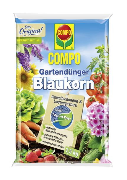 COMPO Blaukorn® NovaTec® 7,5kg (100 g / € 0,24)