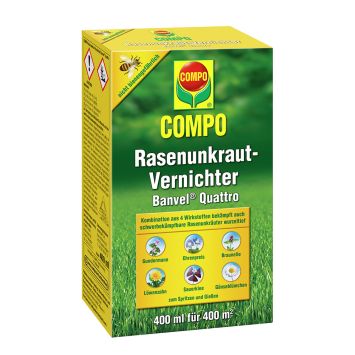 COMPO Rasenunkraut-Vernichter Banvel® Quattro, 400 ml (1 L / € 69,98)