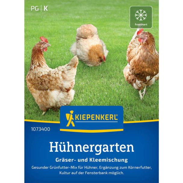 Hühnergartensamen Gräser- & Kleemischung