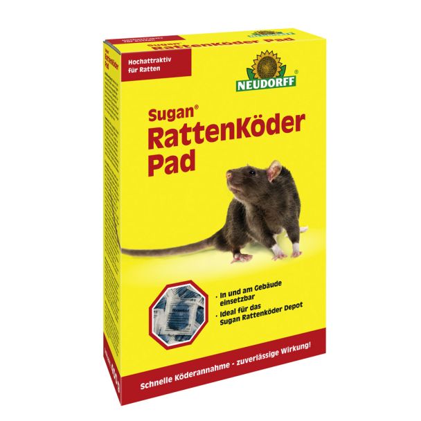Sugan® Ratten Köder Pad 400 g (100g / € 5,00)