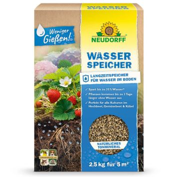 Wasserspeicher, 2,5 kg - natürliches Tonmineral (1 kg / € 5,20)