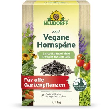 Azet® Vegane Hornspäne, 2,5 kg (1 kg / € 5,60)