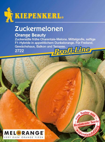 Balkon-Zuckermelone 'Orange Beauty' F1