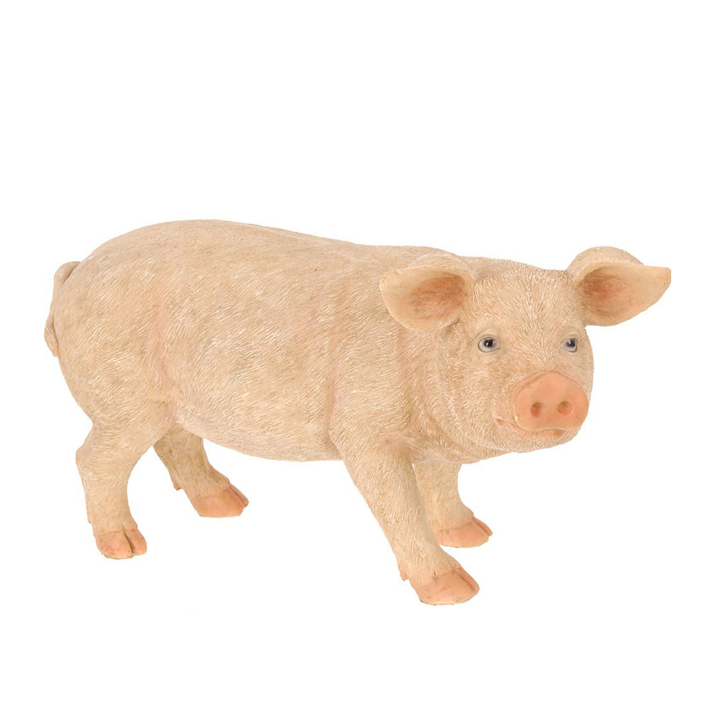 Deko Schwein, rechts blickend, 44 x 22 x 22cm Deko