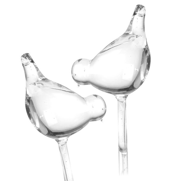 Glas-Bewässerungsvögel, 2er Set
