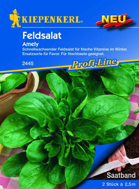 Feldsalat Amely - Saatband 5 m
