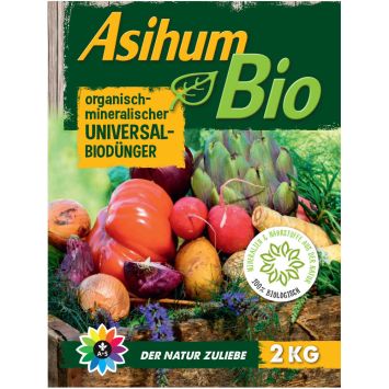 Asihum Bio Universaldünger 2 kg (1 kg / € 5,25)