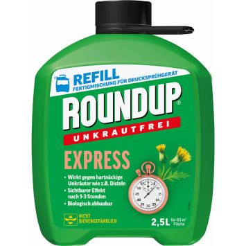 ROUNDUP® Express Fertigmischung, 2,5 Liter (1 l / € 10,80)