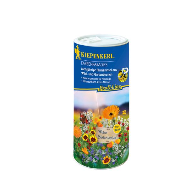 Blumenmischung Farbenparadies - Streudose