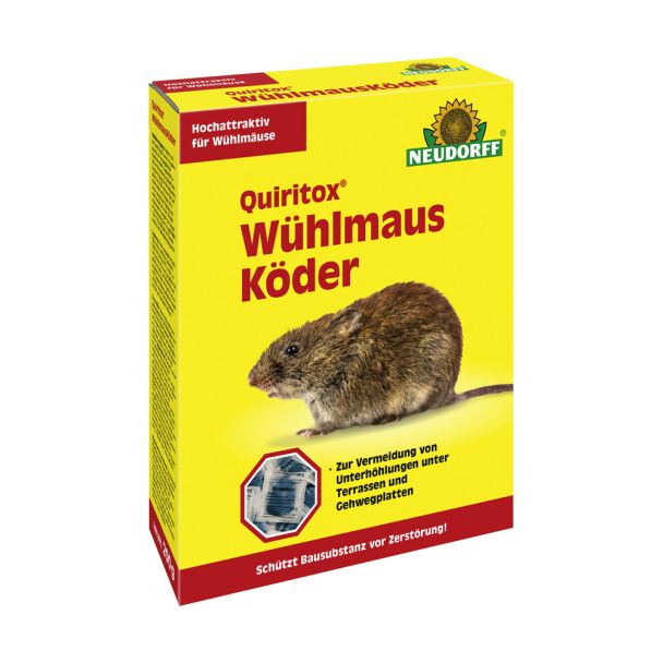 Quiritox® Wühlmaus Köder - 200 g (100g/ € 7,75 )