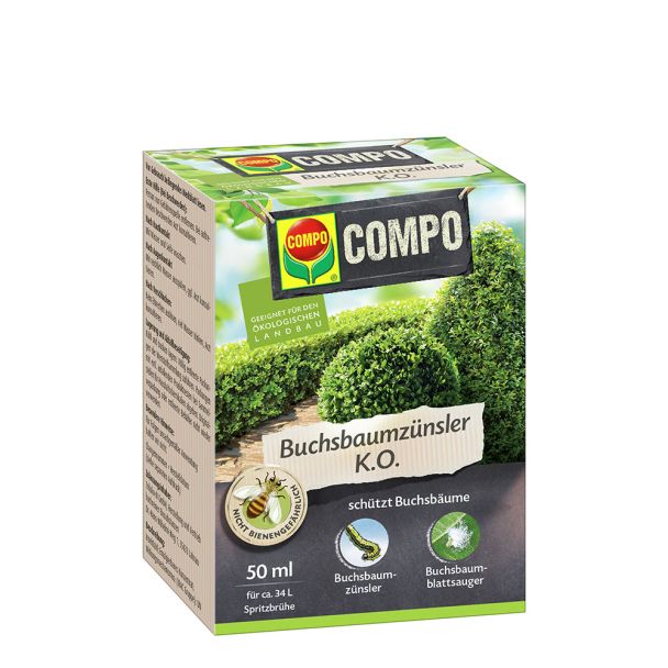 COMPO Buchsbaumzünsler K.O., 50 ml (10 ml = € 3,20)