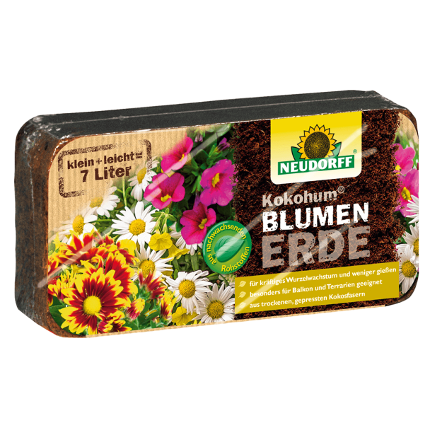 Kokohum® Blumenerde, 1 Brikett