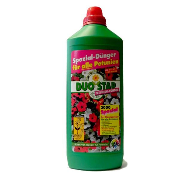 DUOSTAR 2000 Spezial- Petunien-Dünger 1 Liter (1 L / € 9,50)